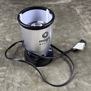 Magic Bullet MBR-1101 Personal Blender Replacement Power Base Silver Black 250W